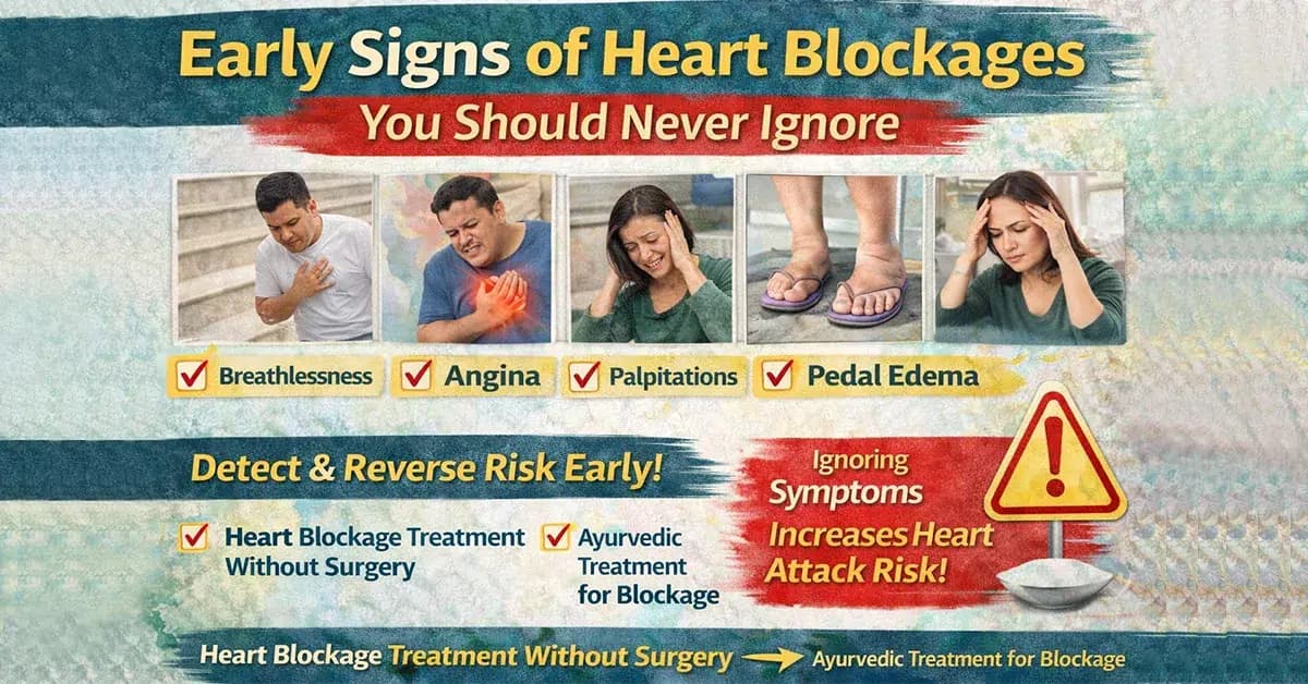 5 Early Signs of Heart Blockages You Should Never Ignore