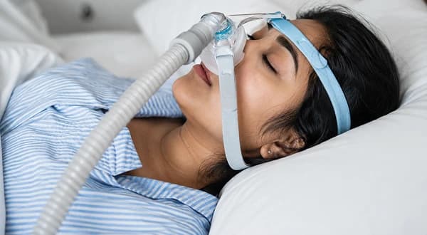 Blocked airway during sleep
