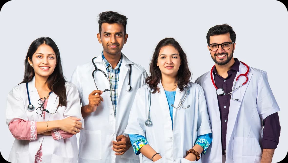 The Madhavbaug team of doctors and clinical staff