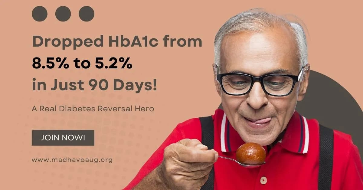 Diabetes Reversal Case Study — कैसे 53-Year Principal ने Diabetes, Stress & Weakness से Natural तरीके से Recover किया