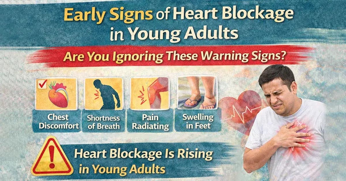 Early Signs of Heart Blockage in Young Adults: What You Shouldn’t Ignore