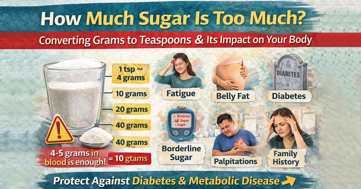 How Much Sugar Is Too Much?