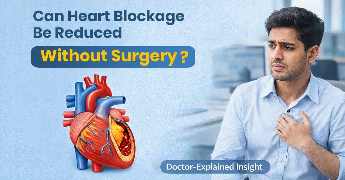 Can Heart Blockage Be Reduced Without Surgery?