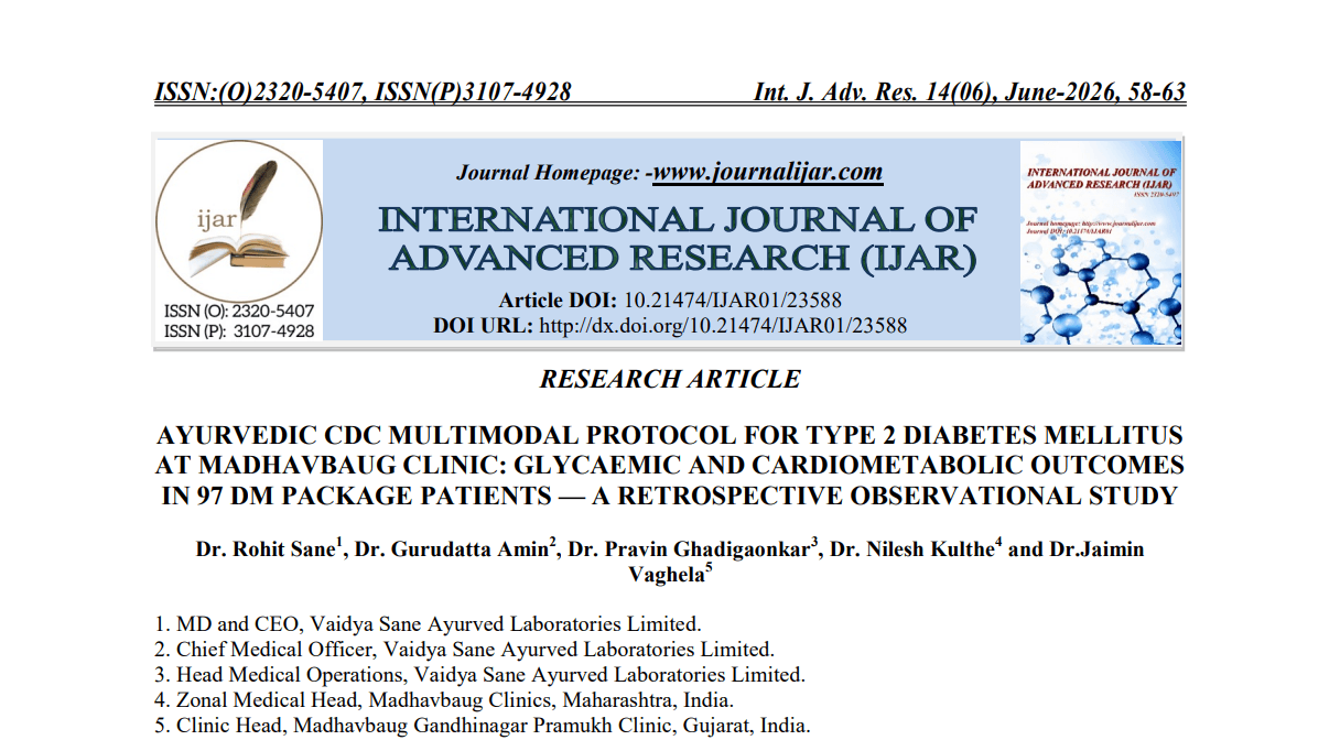 An Integrated Ayurvedic Panchakarma Protocol (CDC-SP and CDC-KP) with a Very-Low-Calorie Diet Demonstrates Statistically Significant Improvements in Glycemic Control and Facilitates Medication De-intensification in Type 2 Diabetes Mellitus: A Retrospective Case Series