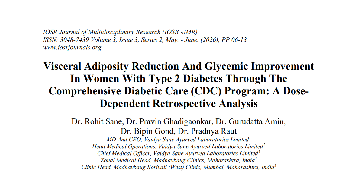 Visceral Adiposity Reduction and Glycemic Improvement in Women