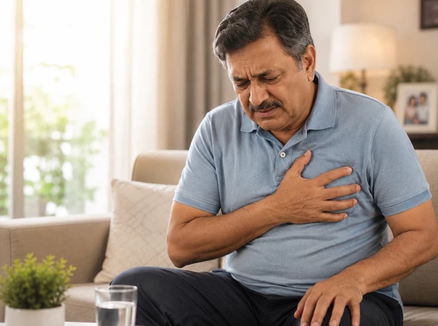 What are the Symptoms of Cardiac Chest Pain?