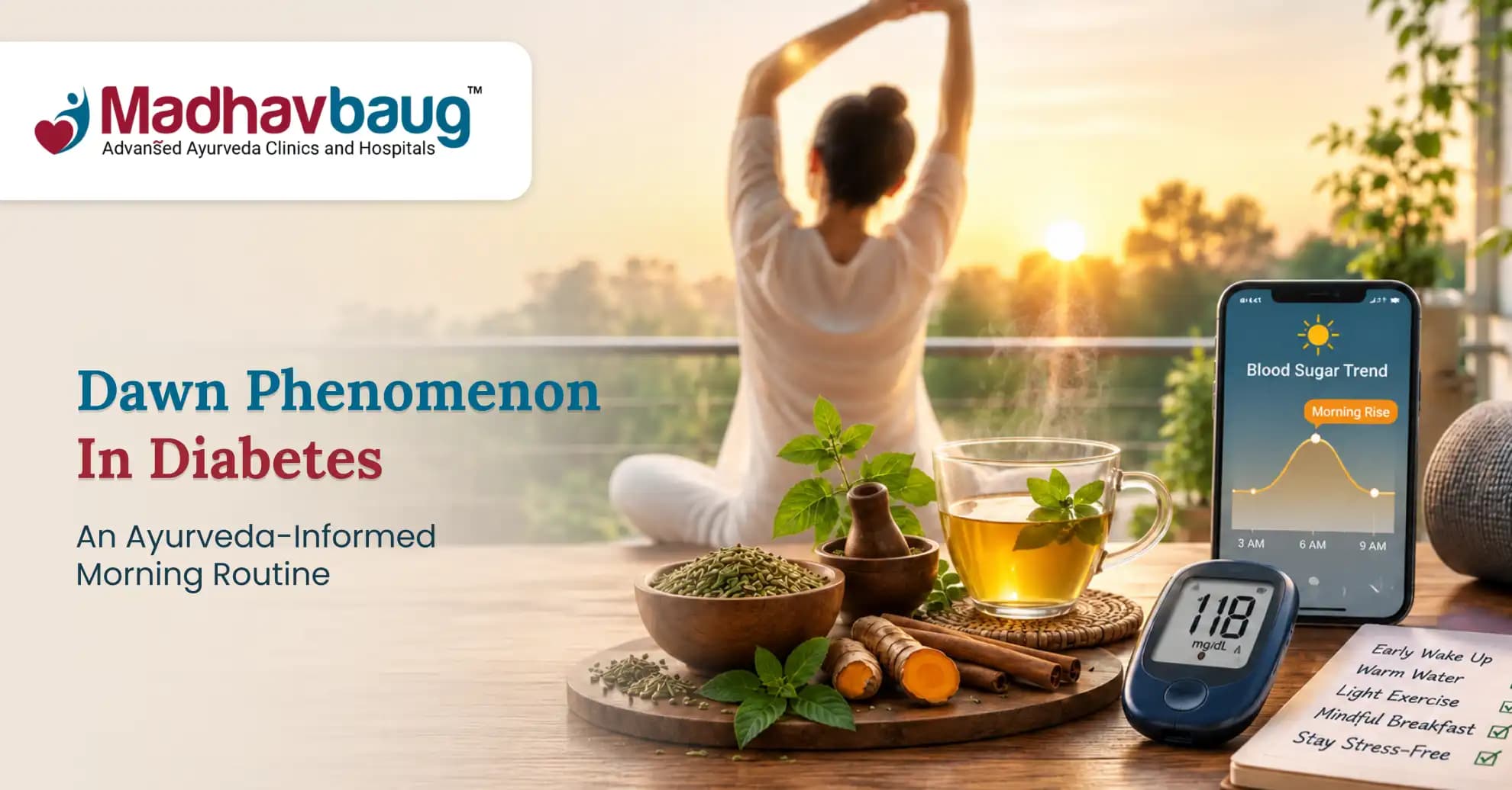 Dawn Phenomenon in Diabetes: An Ayurveda-Informed Morning Routine