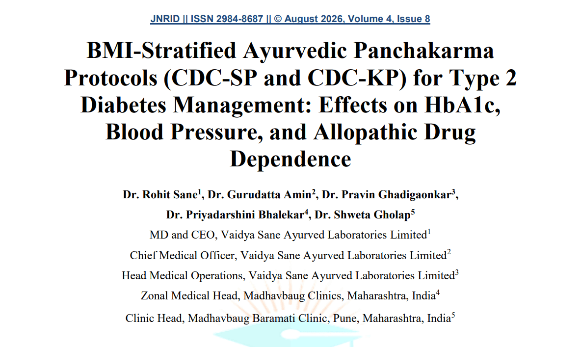 BMI-Stratified Ayurvedic Panchakarma Protocols (CDC-SP and CDC-KP) for Type 2 Diabetes Management: Effects on HbA1c, Blood Pressure, and Allopathic Drug Dependence
