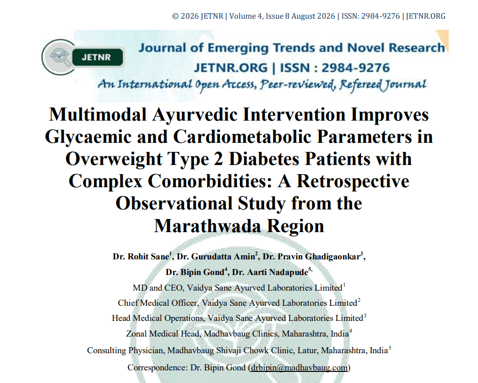 Multimodal Ayurvedic Intervention Improves Glycaemic and Cardiometabolic Parameters in Overweight Type 2 Diabetes Patients with Complex Comorbidities: A Retrospective Observational Study from the Marathwada Region