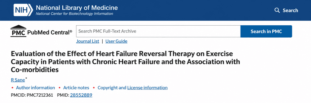 Evaluation of the Effect of Heart Failure Reversal Therapy on Exercise Capacity in Patients with Chronic Heart Failure and the Association with Co-morbidities