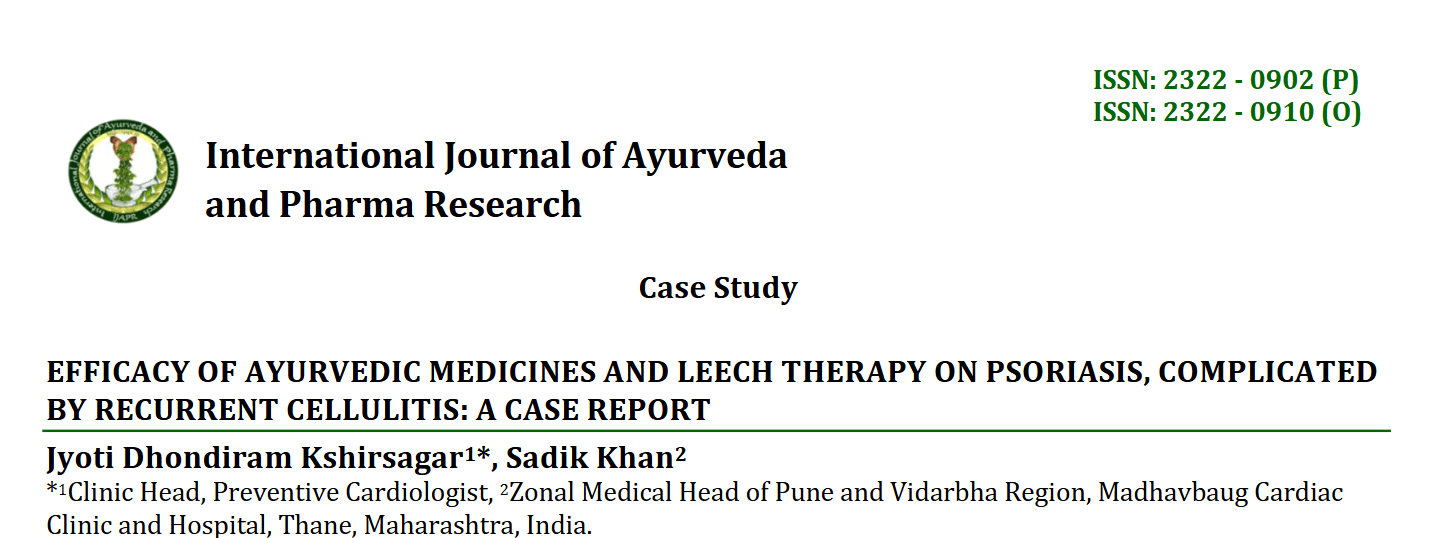 Management of Severe Psoriasis complicated by recurrent cellulitis in k/c/o DM with the help of Rakta mokshan, ayurvedic medicines and lifestyle modification